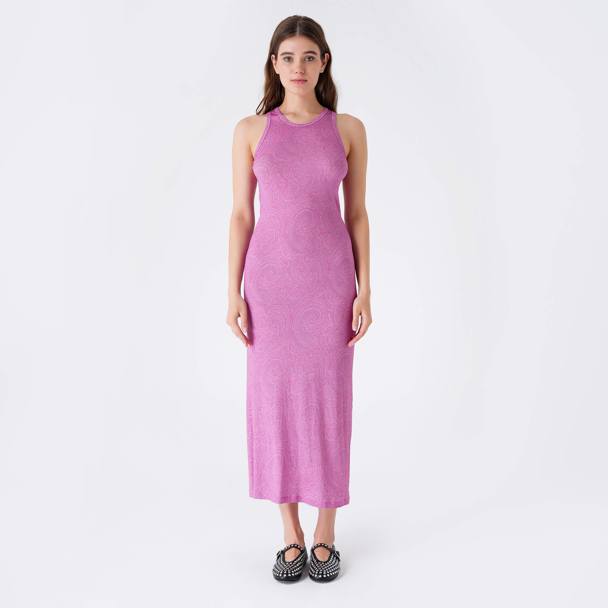 ETRO - Pink Sleeveless Dress